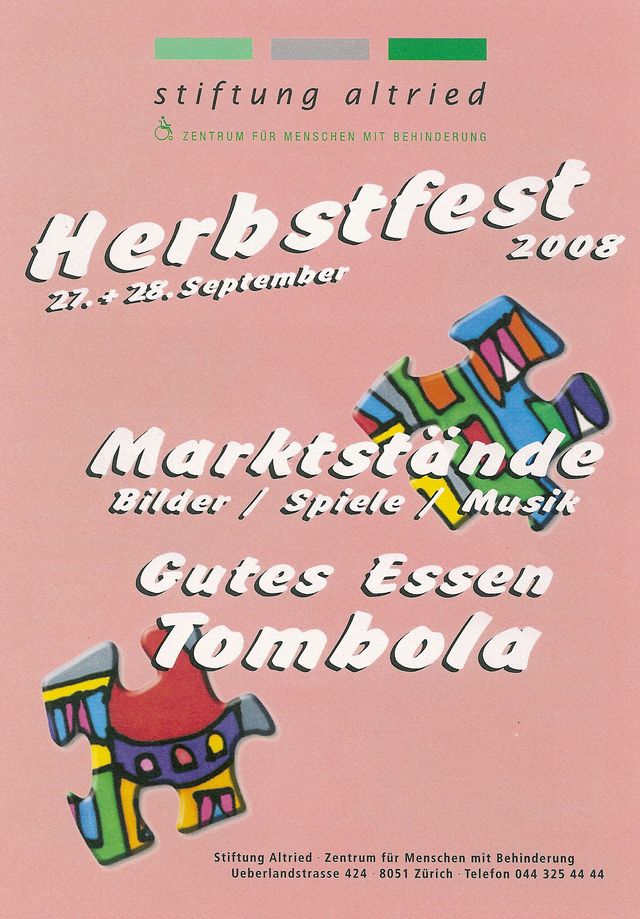 Hersbstfest Altried 2008 - Programm