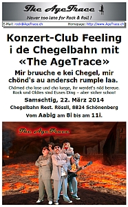 The AgeTrace, Chegelbahn Rest. Rössli, Schönenberg