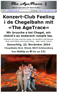 The AgeTrace - Chegelbahn Rössli